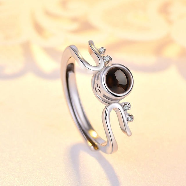 Crown Ring - I Love You In 100 Languages